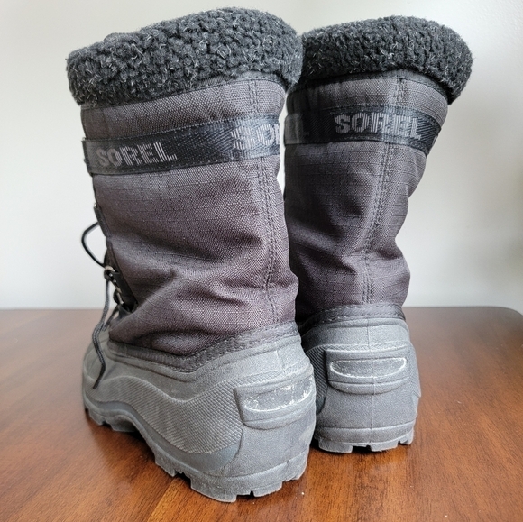 Sorel Cumberland black snow winter waterproof boots size 10 black - Picture 3 of 9